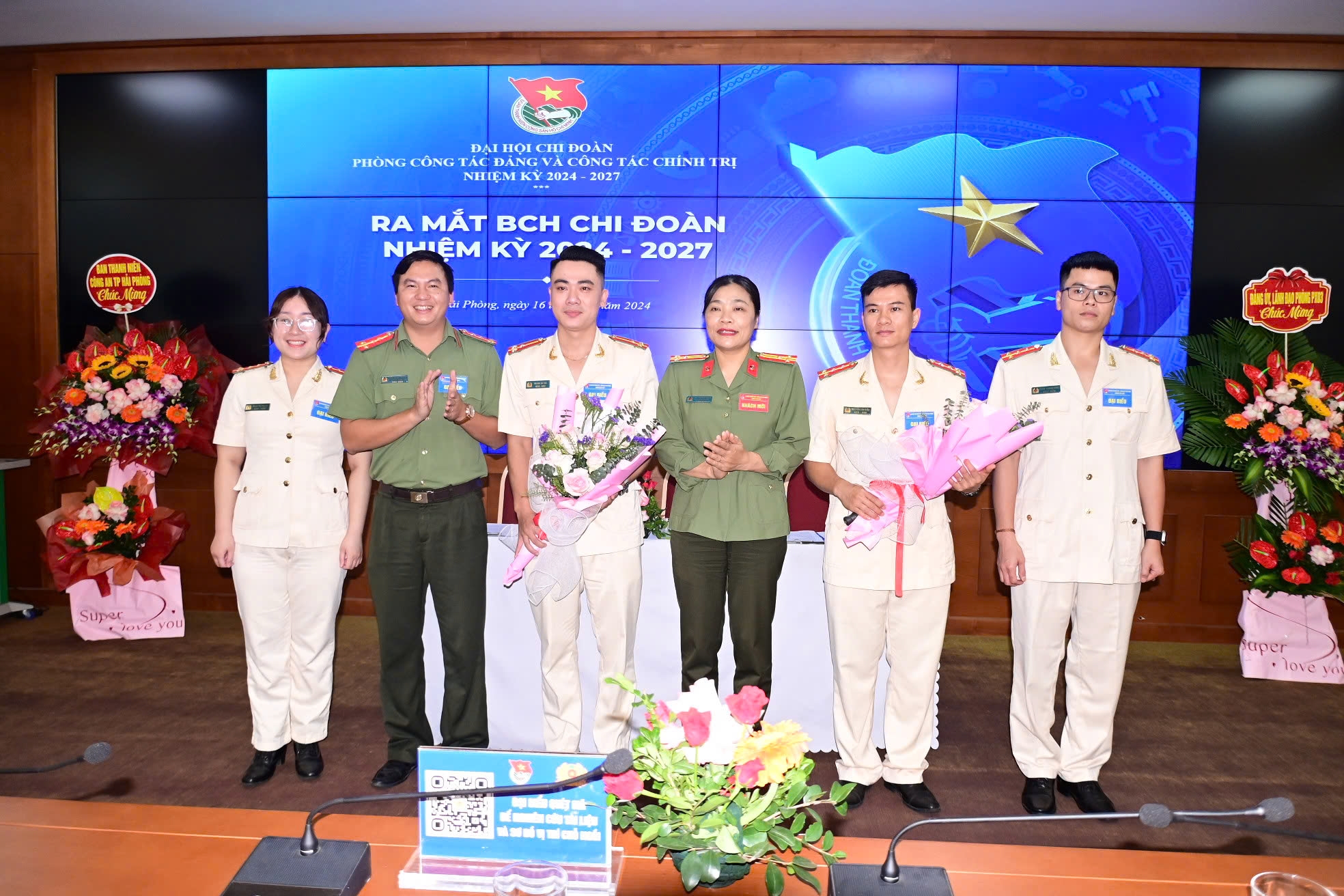 Đại hội Chi đoàn Phòng Công tác Đảng và công tác chính trị CATP nhiệm kỳ 2024-2027